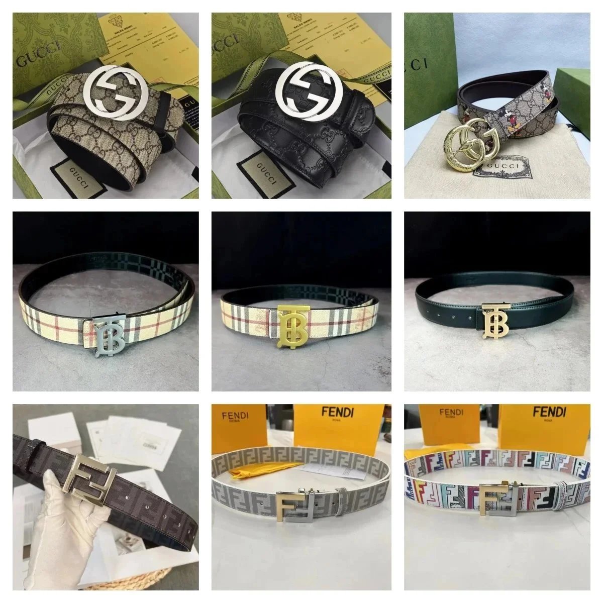 Fashion business new men's belt