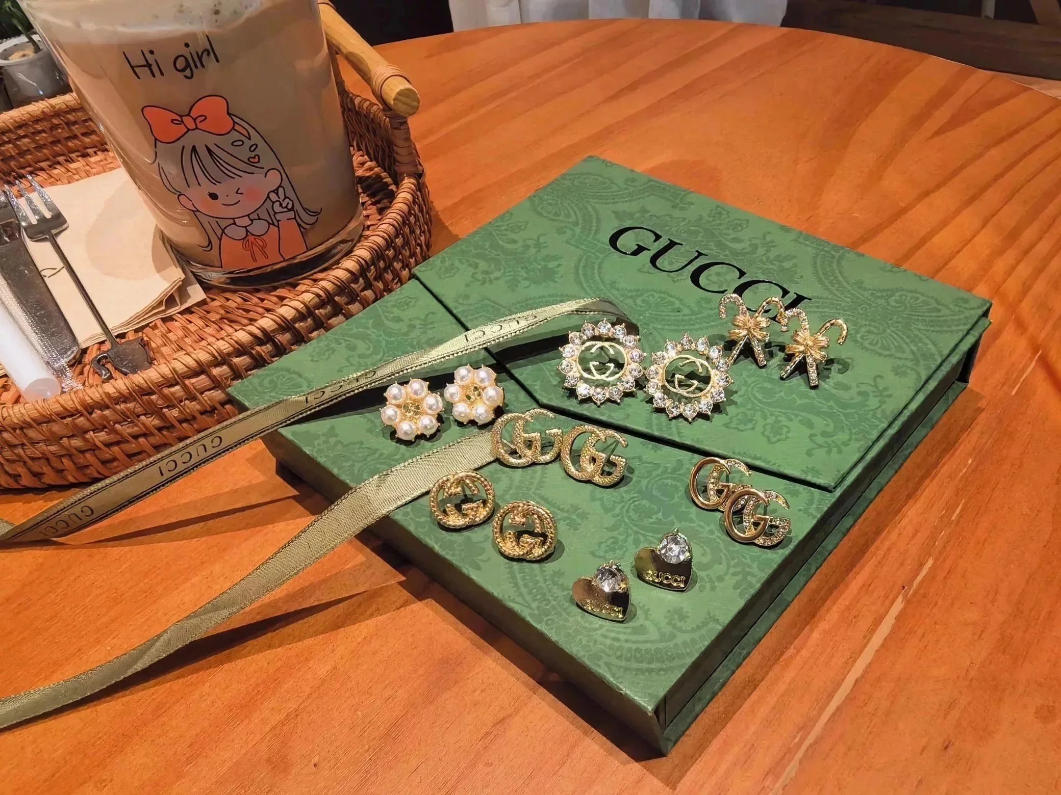 Youthful trendy gucci fashionable earrings Collection