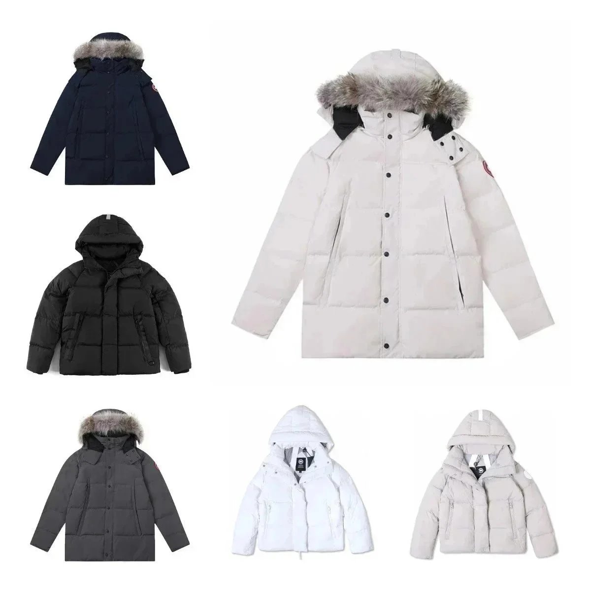 Classic and versatile down jacket
