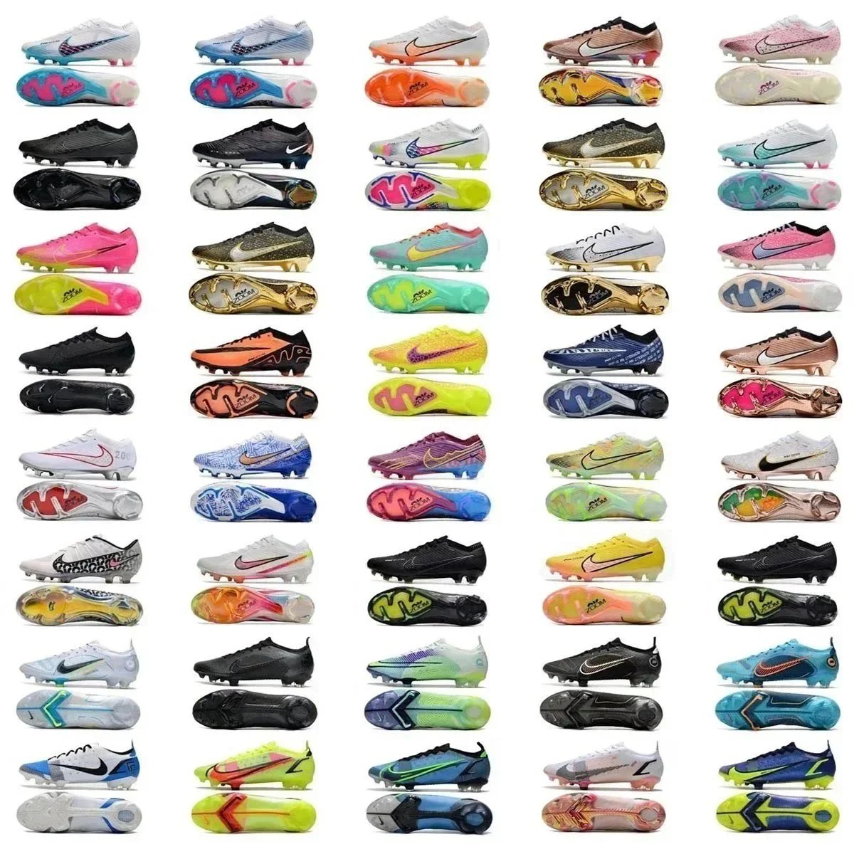 Assassin Low Top Waterproof Knit FG Football Cleats sneakers