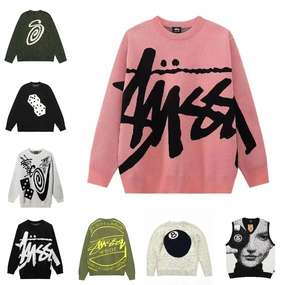 Sweaters and knitted sweaters for autumn and winter