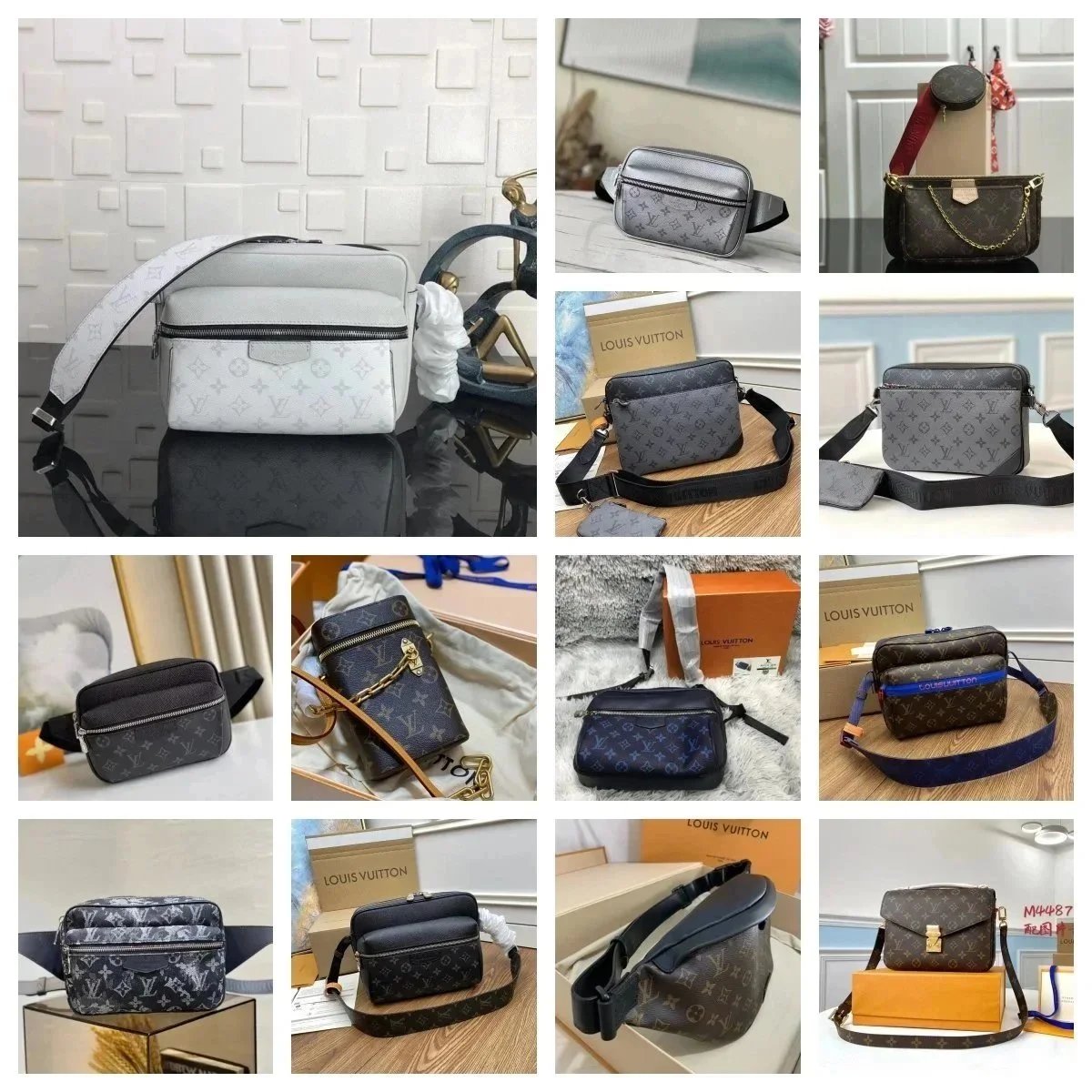Super popular retro messenger bag