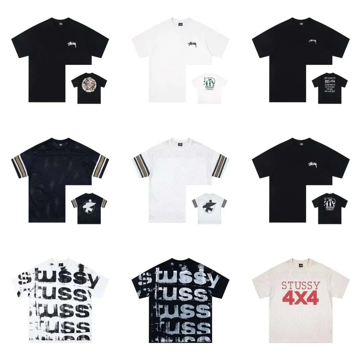 Casual all-match loose short sleeves