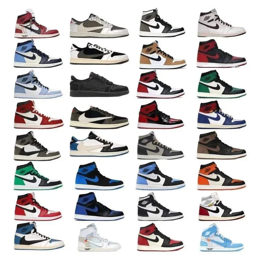 LJR   1 Off-Wh1te Travis Scott Union Sneakers