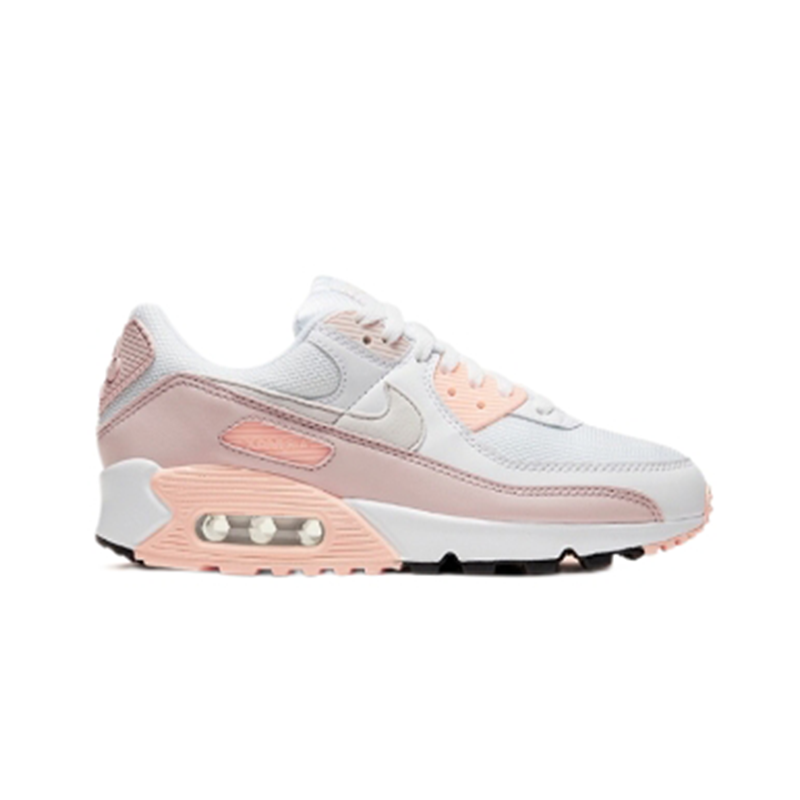 90 'White Barely Rose Sneakers