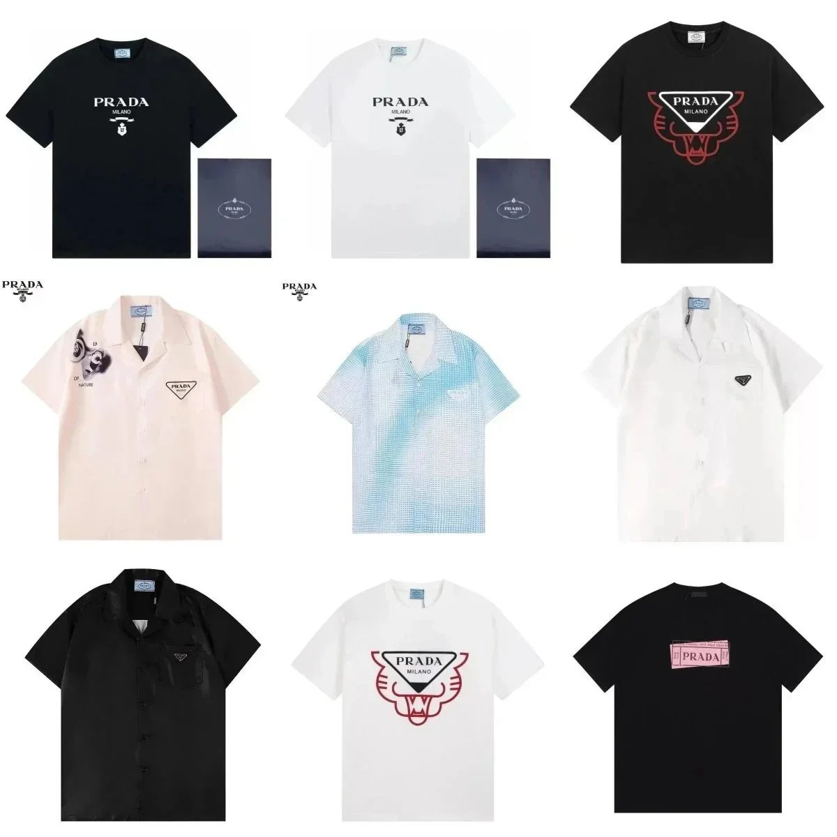 Short-sleeved hot T-shirt