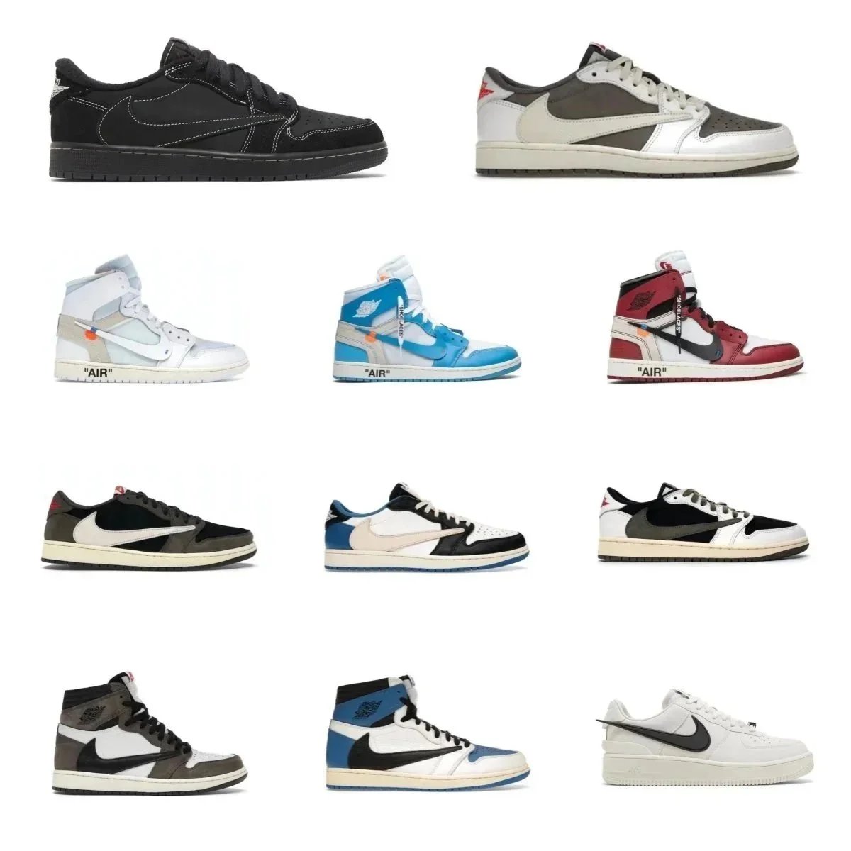 OG   1 High Off-Wh1te Travis Scott sneakers